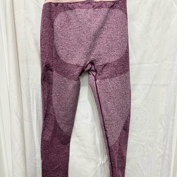Gymshark Leggings (Purple & Gray) - Picture 2 of 9